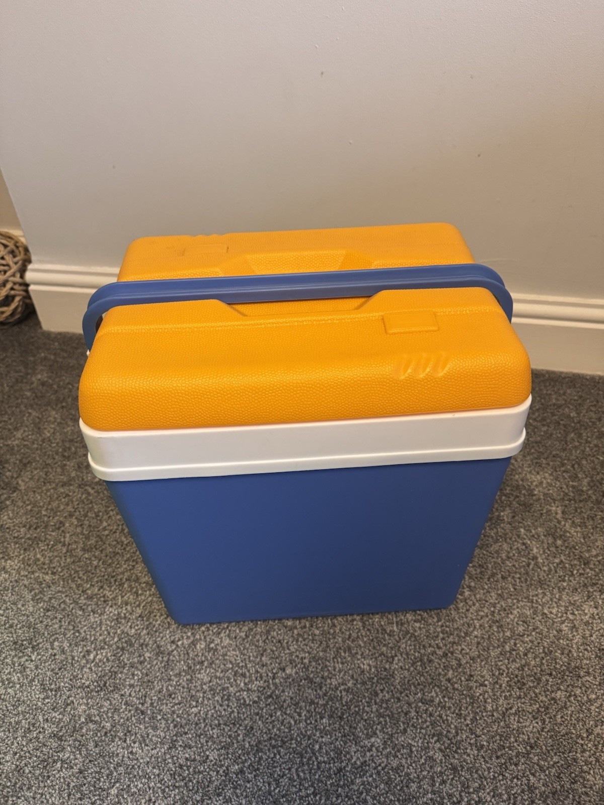 Vintage EDA Glaciere 24L Cool Box Drinks Cooler - Retro Blue