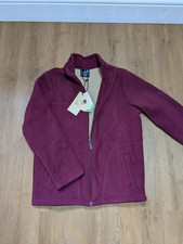 Karrimor Fleece Jacket UK 8-10 Burgundy Soft Warm Material