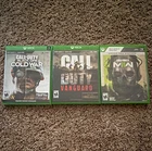 GAME BUNDLE: Call of Duty Cold War, Vanguard, and MW2- Xbox Series X
