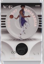2020-21 Panini Noir Dish Night Memorabilia 71/75 Marvin Bagley III #DNM-MB3 0nr3