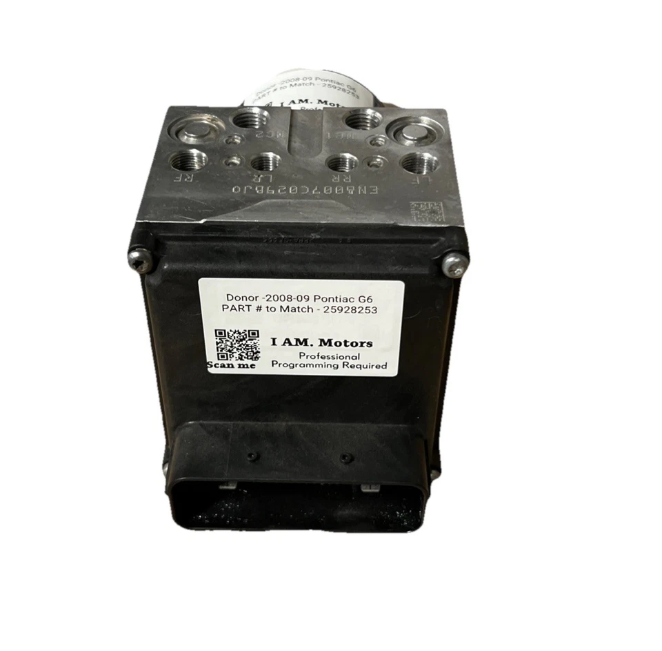 Módulo de bomba de freno ABS reacondicionado 2008 2009 Pontiac G6 | 25928253 Foto 2 de 4
