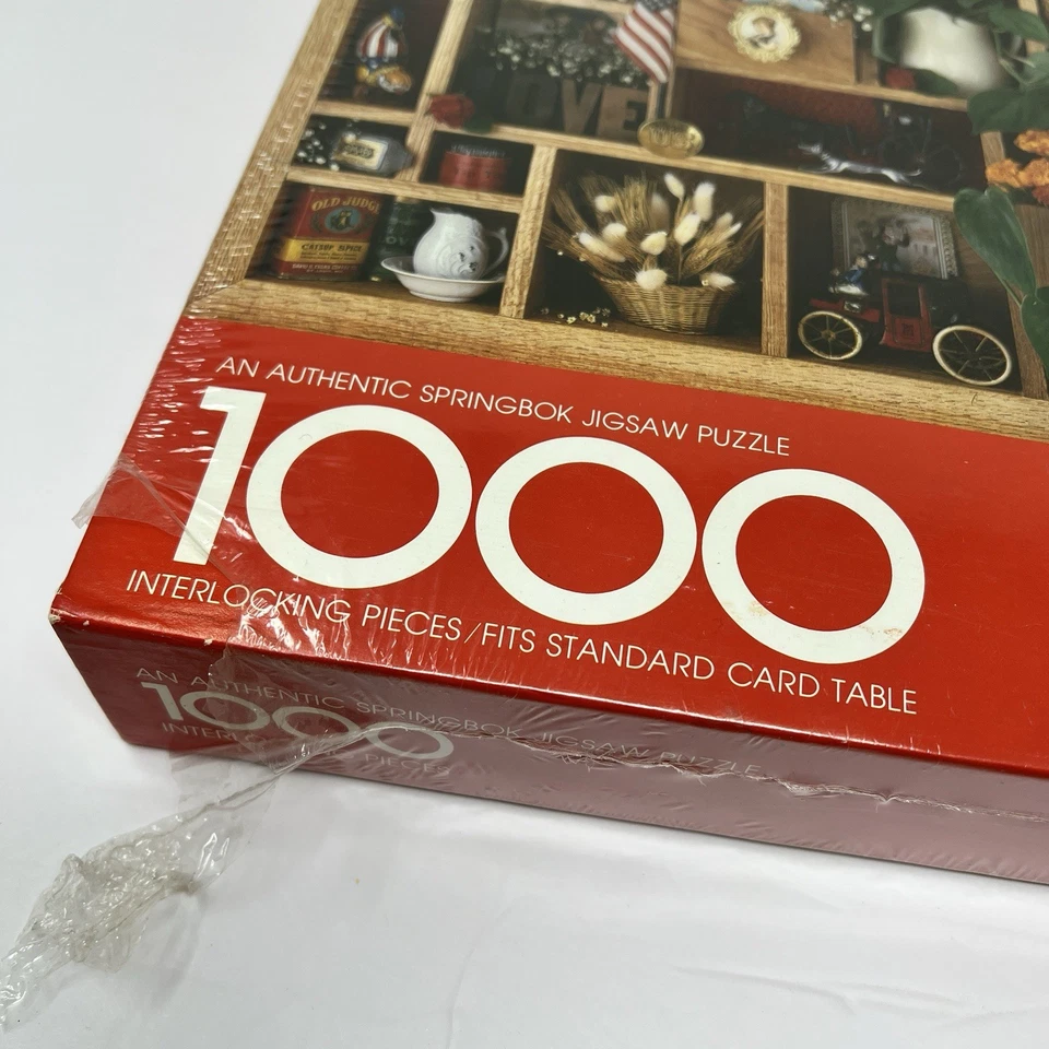 Vintage 1977 Springbok 1000 Piece Jigsaw Puzzle “YESTERDAYS” NEW 24”x30” - Image 2 of 4