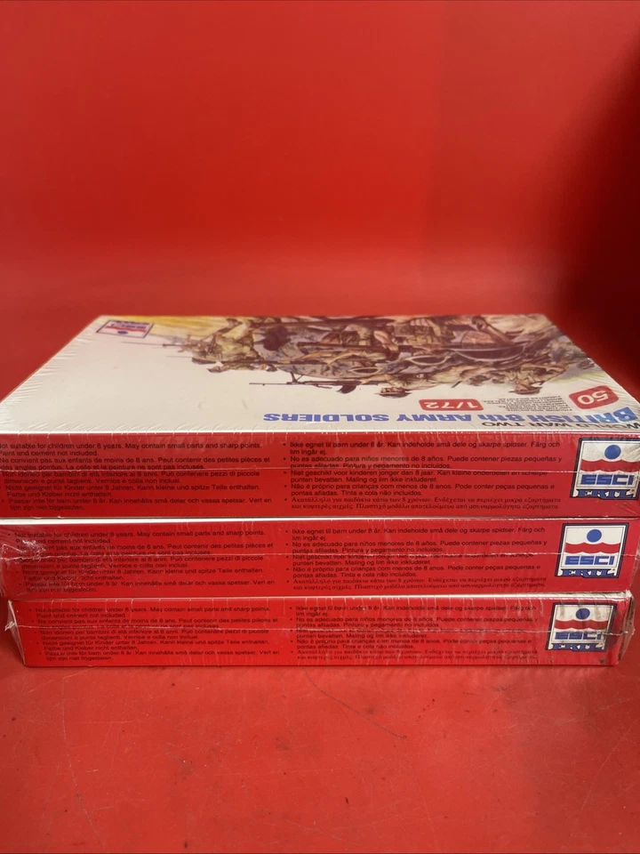 MODELOS ESCI 207. SOLDADOS 8º Ejército Británico.SELLADOS DE FÁBRICA. ESCALA 1:72.LOTE 3 Foto 4 de 4