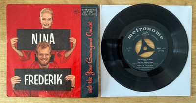 45 7'' DANISH EP NINA & FREDERIK BEI MIR BIST SCHON