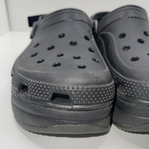 Crocs Women's Black Classic Hiker Xscape Platform Clog Shoes Sz W11 M9 - Picture 9 of 16