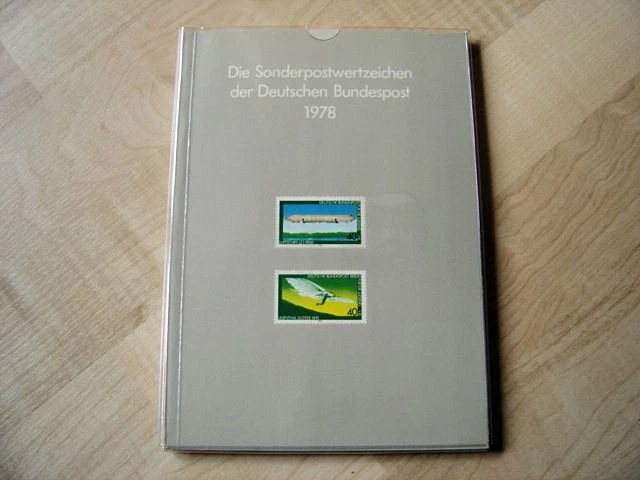BRD Bund Jahrbuch 1978 komplett mit allen Marken + SD = Jahreszusammenstellung - Bild 1 von 1