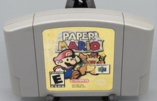 Paper Mario (Nintendo 64, 2001) N64 Authentic 💯Tested / Working ✅ Fast Ship🇺🇸