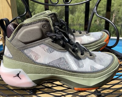 Nike Air Jordan 37 SP UNDEFEATED Oil Green DV6255-300 Men display picture 3