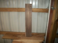 1 PC WALNUT LUMBER WOOD KILN DRIED BOARD 28 7/8"X 5 9/16"X 1" LOT 256A FLAT