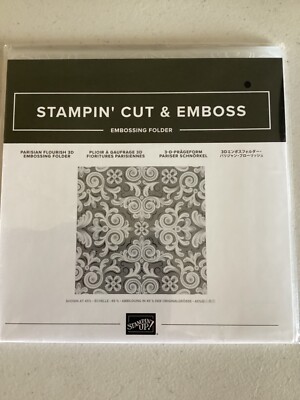 Stampin'Up! Retired STAMPIN' CUT & EMBOSS FOLDERS, Great Selection