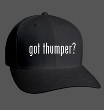 got thumper? - Adult Baseball Cap Hat NEW RARE