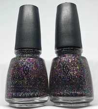 china glaze nail polish Glitter All The Way 1116 multi colored glitter lacquer