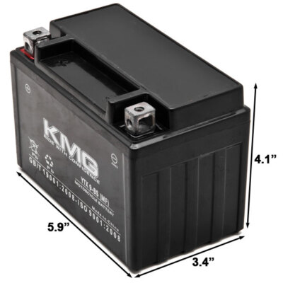 YTX9-BS Sealed SMF Battery 12V For Kawasaki 636 ZX636-B C Ninja ZX