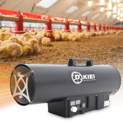 Garage Heater Propane Tank 50KW Gas Space Heater Air Warmer