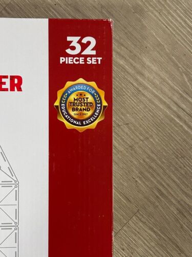 MAGNA-TILES Builder 32-Piece Magnetic Construction Set, The ORIGINAL Magnetic! - 第 3/4 張圖片