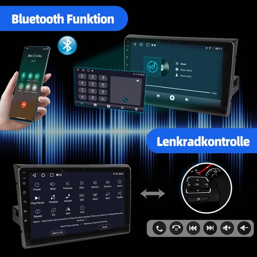 9" Autoradio Für Fiat Bravo II 2007-2012 Android 14 Carplay 32G GPS Navi RDS USB - Bild 8 von 12