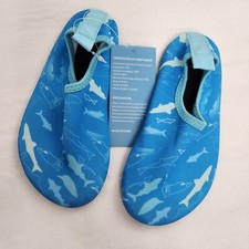Kid Water Shoes Blue Shark Size 28/29