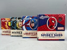 Dr. Squatch Soap Men's Natural Bar Soap Marvel Thor Ironman Captain America PICK