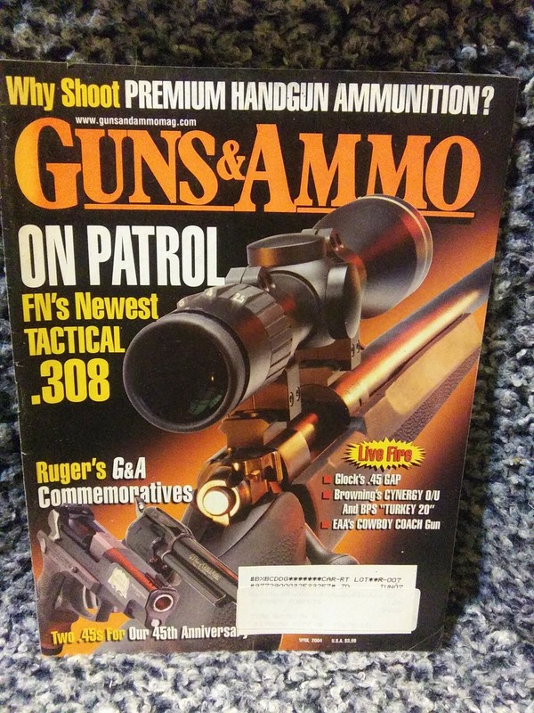 GUNS AND AMMO MAGAZINE COPY APRIL 2004