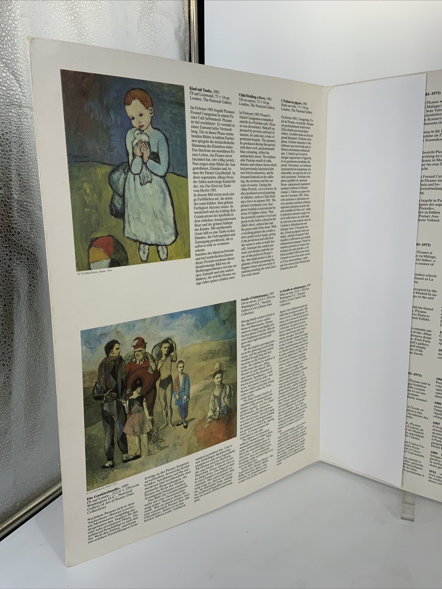 Pablo Picasso Posterbook Volume 1 Taschen Set of 6 Posters
