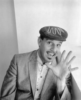 Band Leader Johnny Otis Poses For A Portrait Holding Up His Hand Old Music Photo