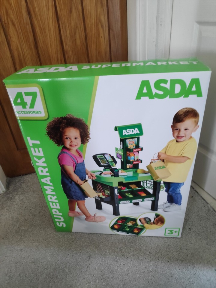 ASDA Supermarket Checkout Pretend play toy with 47 accessories eBay