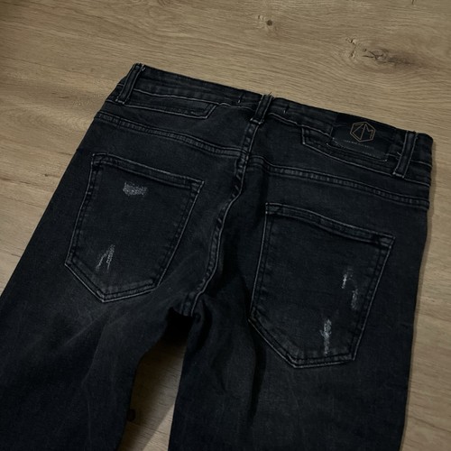 Zara Skinny mens Jeans Chino Pants Joggers Denim W32 - Picture 9 of 10