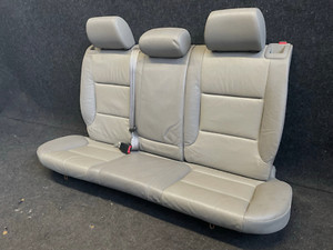 Leder Rücksitzbank Audi A3 8P 2 Türig Rückbank Ausstattung Hellgrau