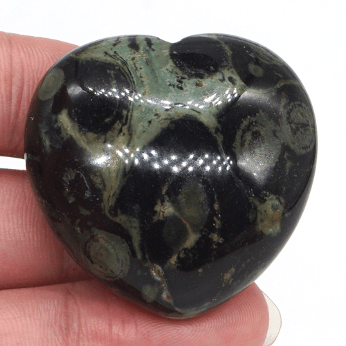 1.5" Love Heart Shape Stone Crystal Carving Palm Stone Reiki Healing Gift Decor - Picture 60 of 101