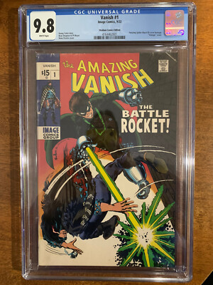  Vanish #1 - CGC 9.8 - Pereira ASM Homage Variant - LTD 500 - Cates & Stegman