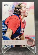 2012 Topps U.S. Olympic Team Silver #89 Sarah Robles Weightlifting card