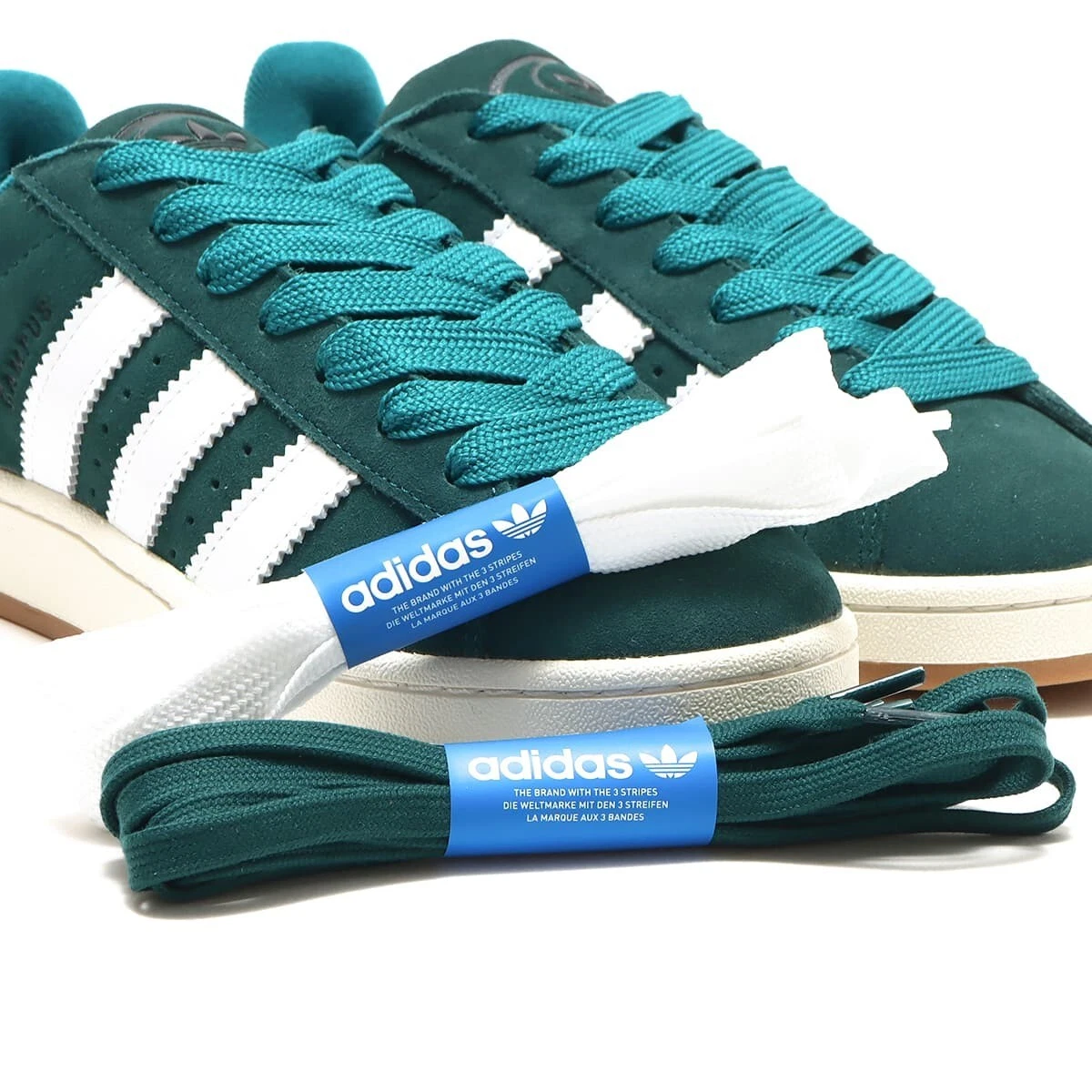 ding propeller Absorberend adidas Campus 00s Green Gum Sole New Low Top Skateboard Sneakers Men Size  11.5US | eBay