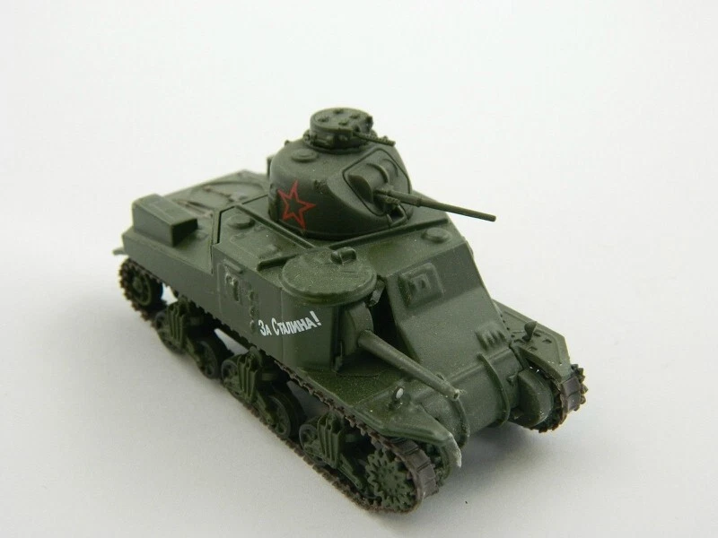 Modellino Carro Armato Russian Tank Series Tank M3 Li Scala 1/72 De Agostini - Immagine 3 di 4