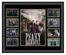 PEAKY BLINDERS CILLIAN MURPHY TOM HARDY SIGNED PHOTO L/E FRAMED MEMORABILIA