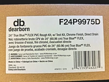 Quantity 1  -  Dearborn F24P9975D True Blue FLEX 1-1/2" Tub Drain Kit -