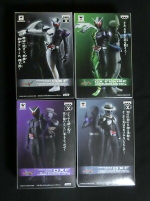 ♯Jde24JfHGヒーローズ 仮面ライダー4 全6種 Kamen Rider Series Dxf Dual Solid Heroes 4 Figure set Double