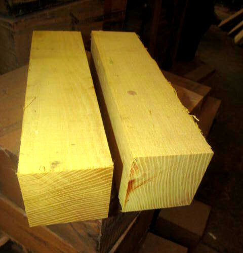 EIGHT (8) OSAGE ORANGE TURNING BLANKS LATHE TURNING BLOCK LUMBER 2" X 2" X 12" - Picture 1 of 1