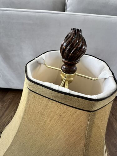 Vintage Bellhop Monkey Table Lamp w/ Shade ~28” Tall - Picture 5 of 6