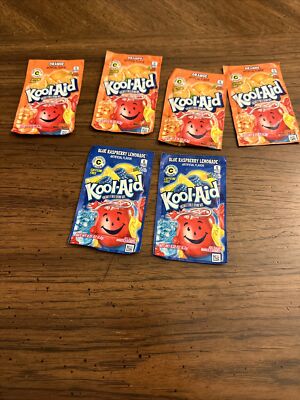 Kool Aid Mixed Berry Flavored Unsweetened Caffeine Free Powdered Drink Mix