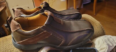 MENS BROWN MY TRAVEL STREETCARS LEATHER & SUEDE CASUAL  display picture 1