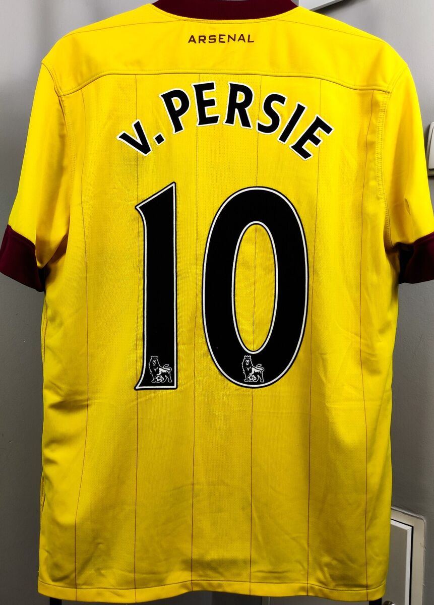 Van Persie #10 Arsenal FC 2010 2011 Away Nike Shirt Jersey Van Persie #10 Arsenal FC 2010 2011 Away Nike Shirt Jersey
