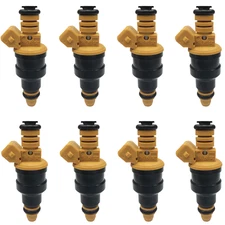 Fuel Injector Set (8) For Ford Mustang Mercury Capri & Lincoln Mark VII 5.0 19LB