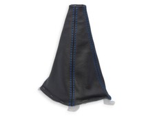 FÜR KIA SPORTAGE II JE/KM 04-10 SCHALTMANSCHETTE SCHALTSACK NAHT DUNKELBLAU