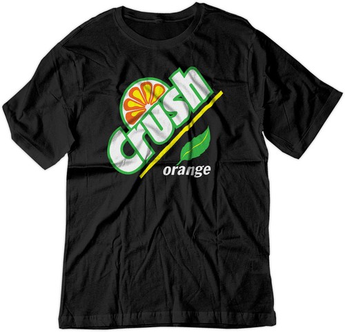 BSW Youth Orange Crush Carbonated Soda Beverage Vintage Shirt - Picture 2 of 18
