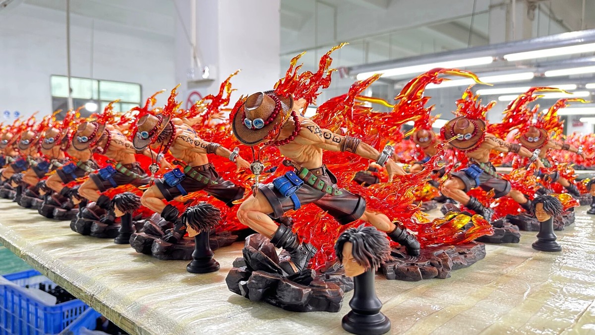 BadBoy One Piece Studio Portgas·D· Ace GK Resin Statue