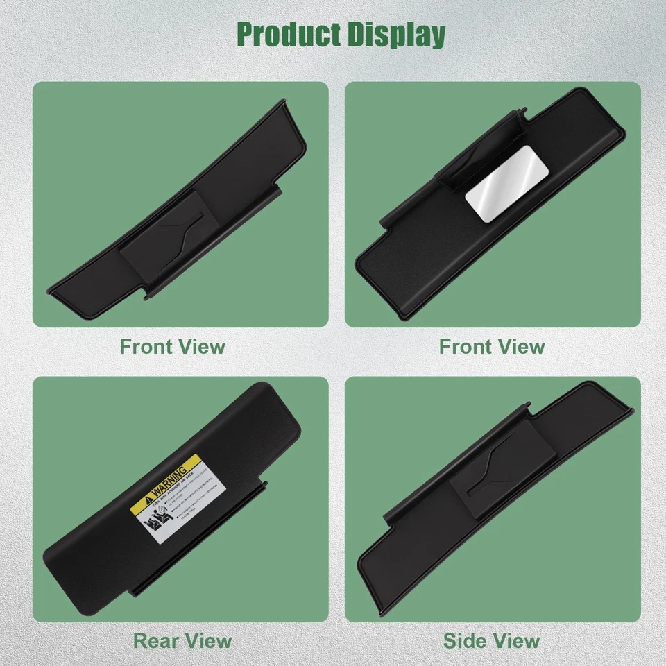 Parasol delantero derecho pasajero negro NE5169270D02 para Mazda MX-5 Miata Foto 2 de 4