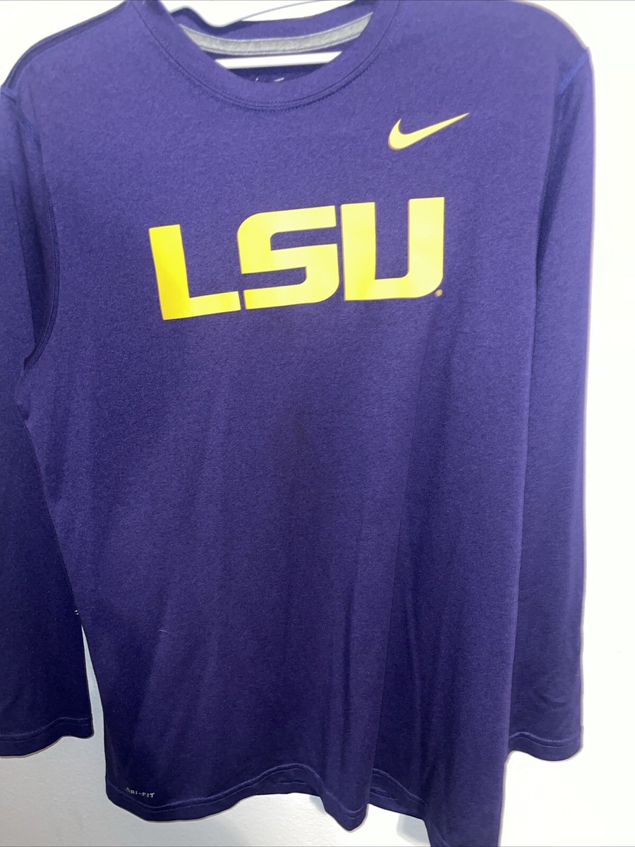 lsu dri fit long sleeve