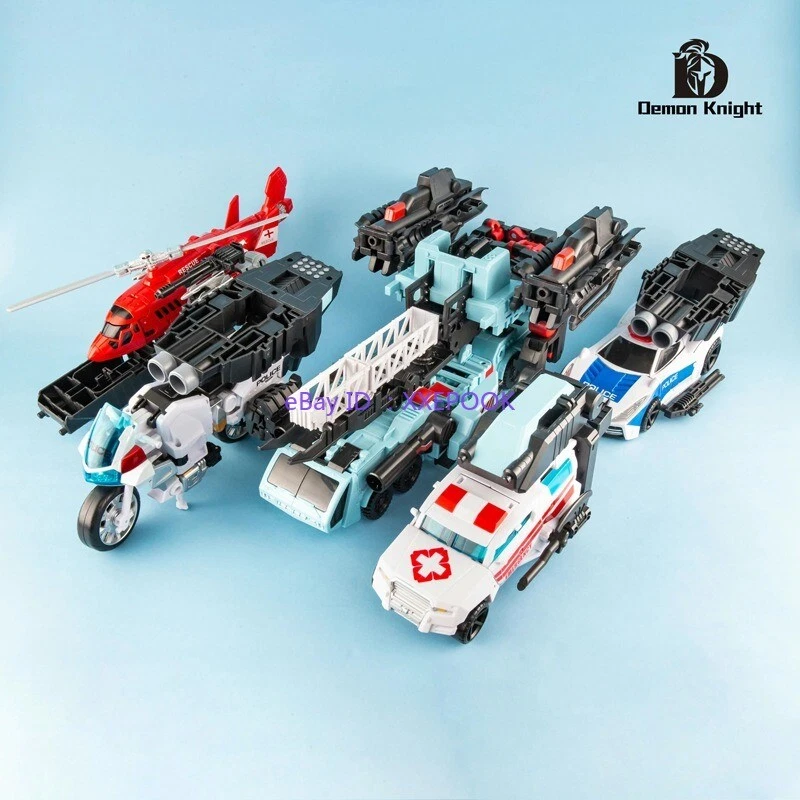 NEW Demon Knight Defensor Combiner Wars Oversized 45cm A+B Set Figures DK01-05 - Image 3 of 4