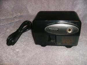 ELECTRIC PANASONIC AUTO SPOP  PENCIL SHARPENER 5"W x 4"H x 4"D  SALE DURABLE