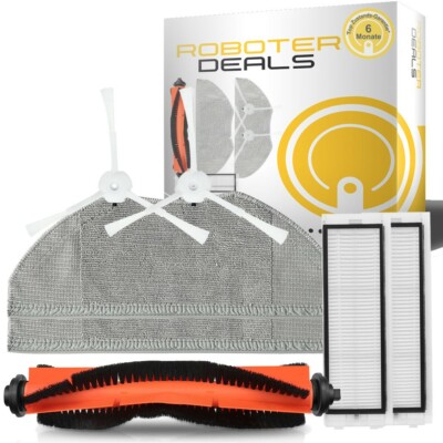 Zubehör Set (Ersatzteile) für Xiaomi Mi (Mijia) G1 (2x Seitenbürste, 2x Feinstau